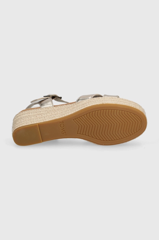 Espadrilky Toms Audrey 10020767 zlatá