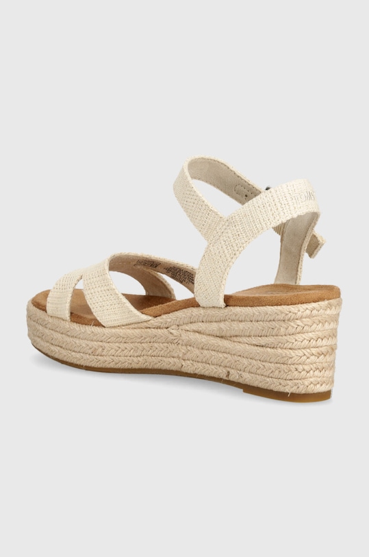 Obuwie Toms sandały Audrey 10020758 beżowy