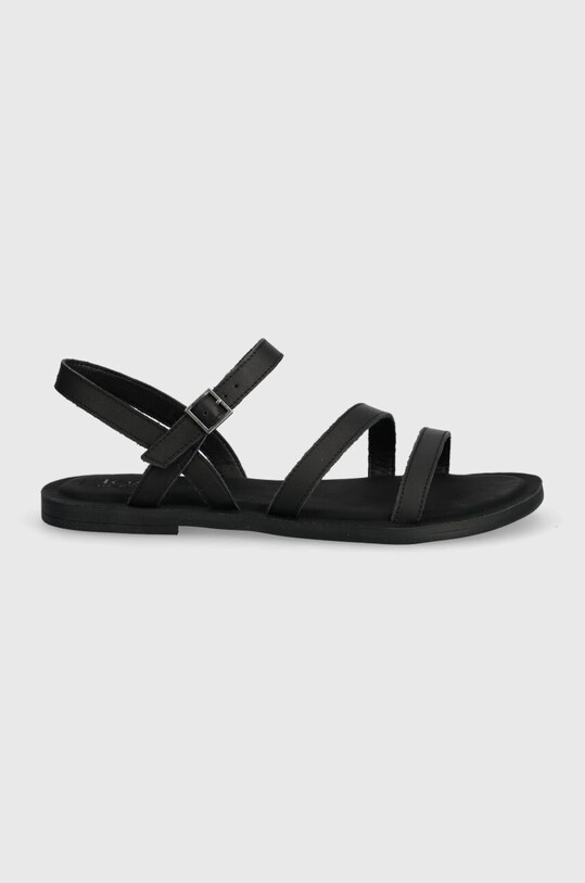 Шкіряні сандалі Toms Kira 10020802 чорний SS25