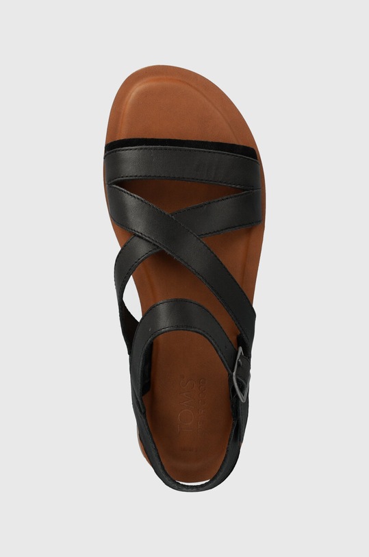 Шкіряні сандалі Toms Sloane чорний 10020800