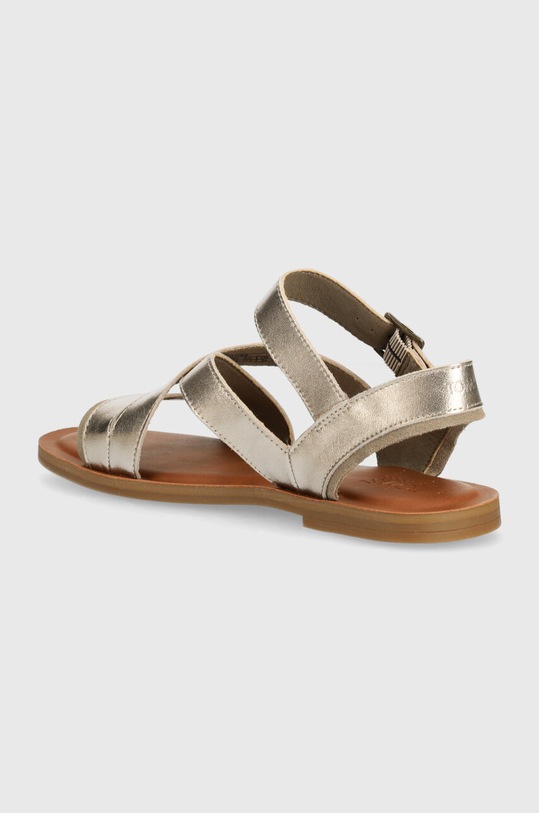 Обувь Кожаные сандалии Toms Sloane 10020820 золотой