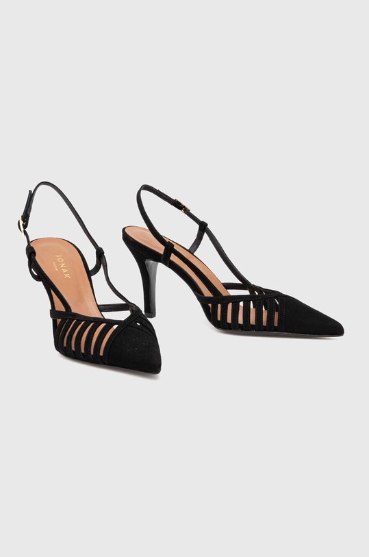Jonak tocuri din piele intoarsa DINKY 3400162 negru SS24