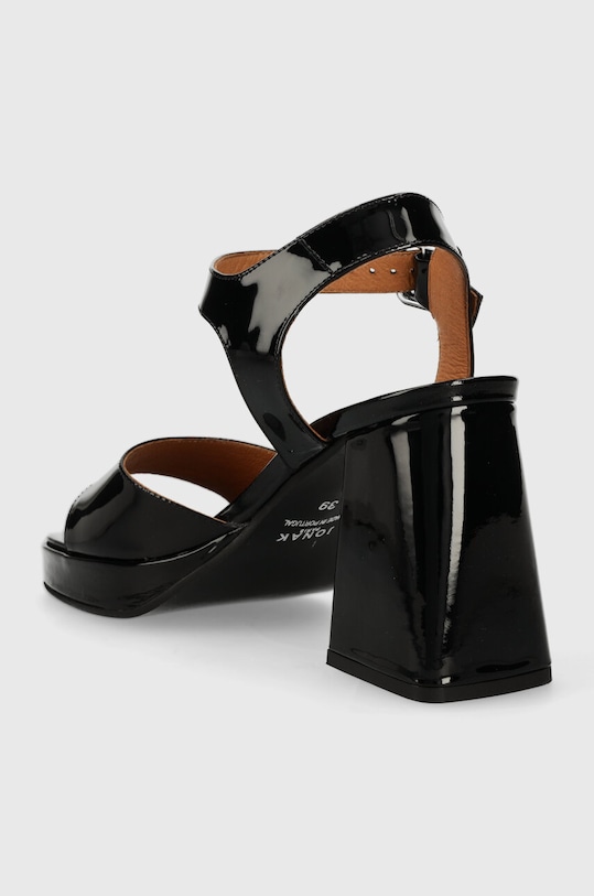 Încălțăminte Jonak sandale de piele DIVINA 3200511 negru