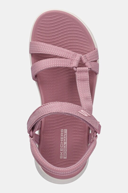 Σανδάλια Skechers GO WALK FLEX ροζ 141451