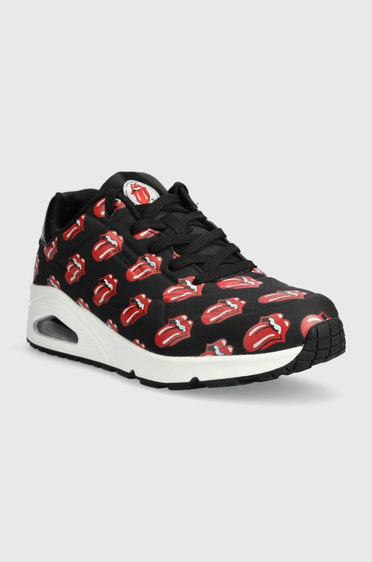 Skechers sneakersy SKECHERS X ROLLING STONES 177964 czarny SS24