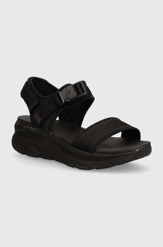 Skechers sandale D'LUX WALKER DAILY platformă negru 119824