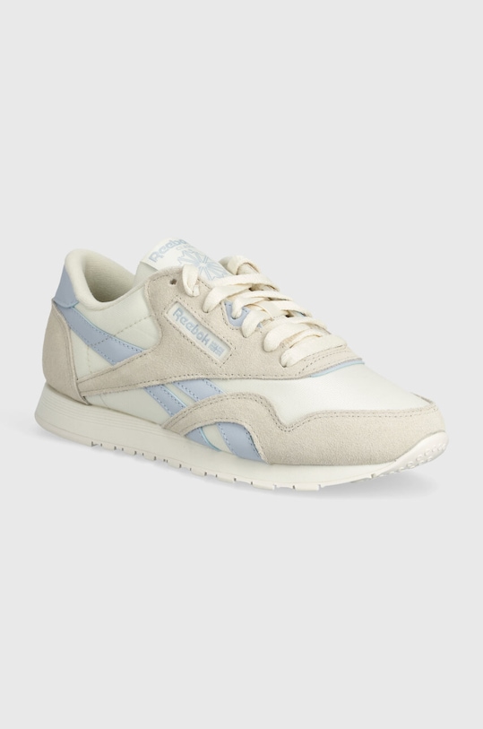 Sneakers boty Reebok Classic Classic Nylon semišová kůže béžová 100074330