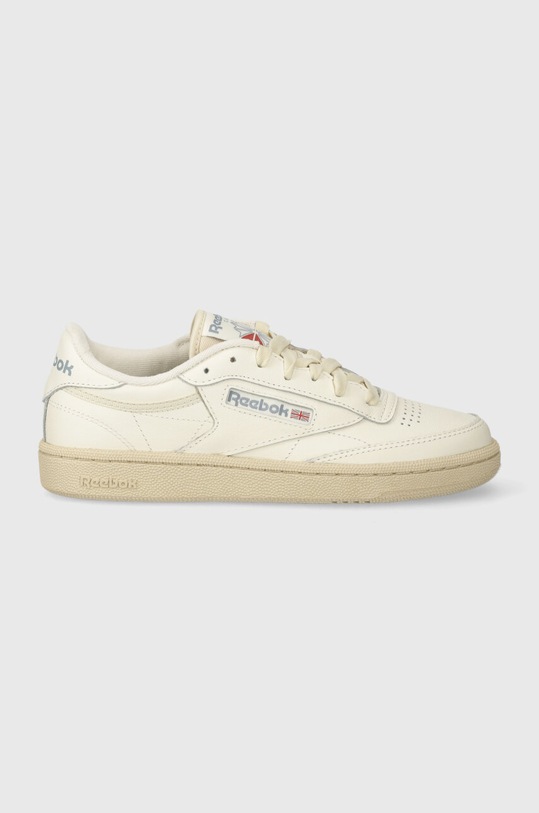 Шкіряні кросівки Reebok Classic Club C 85 100074235 бежевий SS24