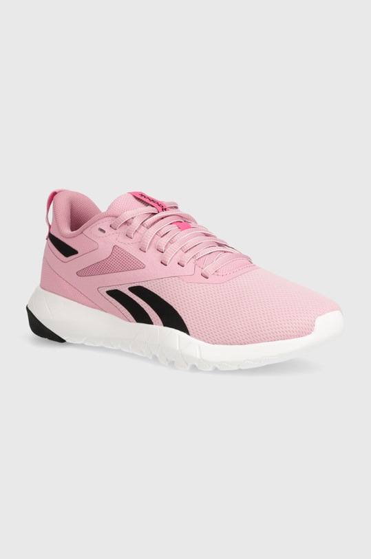 Tréningové topánky Reebok Flexagon Force 4 textilný ružová 100074518