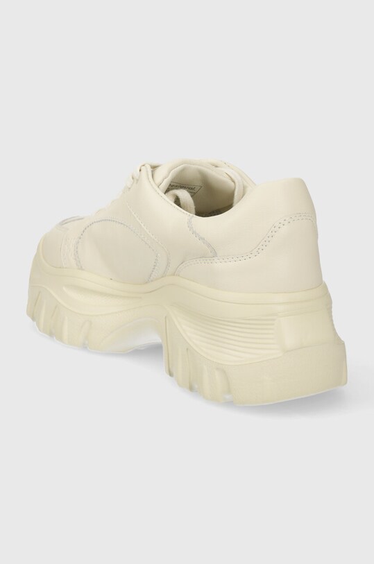 Obuwie Desigual sneakersy skórzane Chunky 24SSKL01.1011 beżowy
