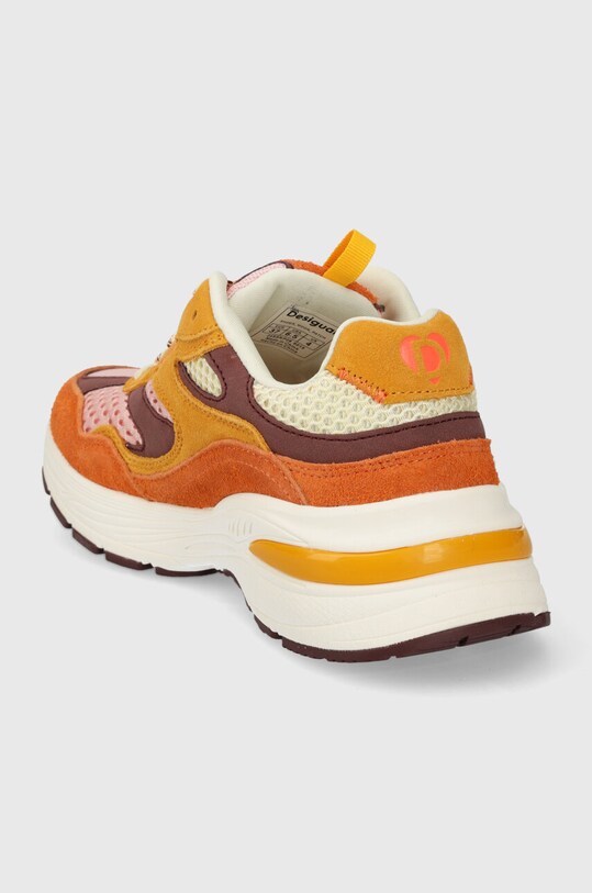 Boty Sneakers boty Desigual Moon 24SSKP08.9019 oranžová