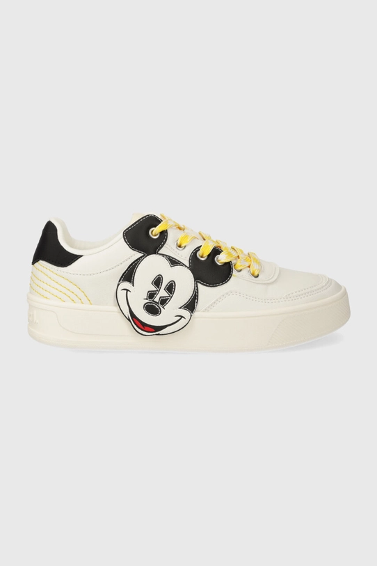 Desigual sneakersy Fancy x Disney imitacja skóry licowej biały 24SSKP16.1000