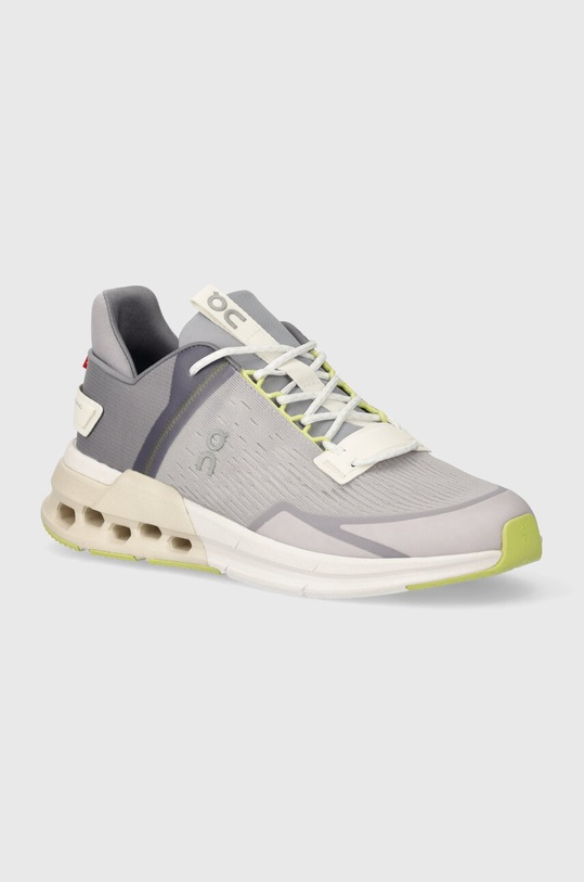 ON Running buty do biegania Cloudnova Flux syntetyczny fioletowy 3WD10381389