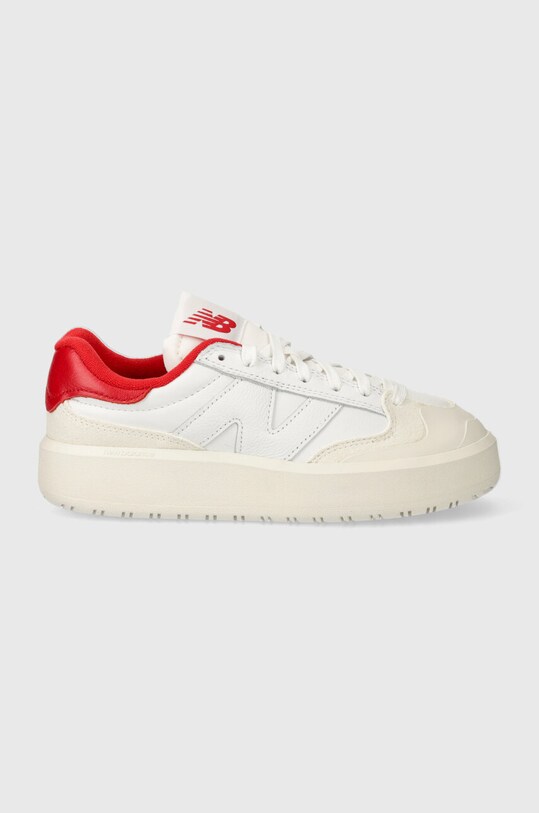 New Balance sneakersy skórzane CT302VB biały SS24
