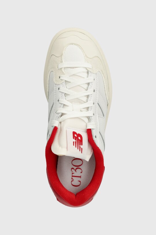 New Balance sneakersy skórzane biały CT302VB
