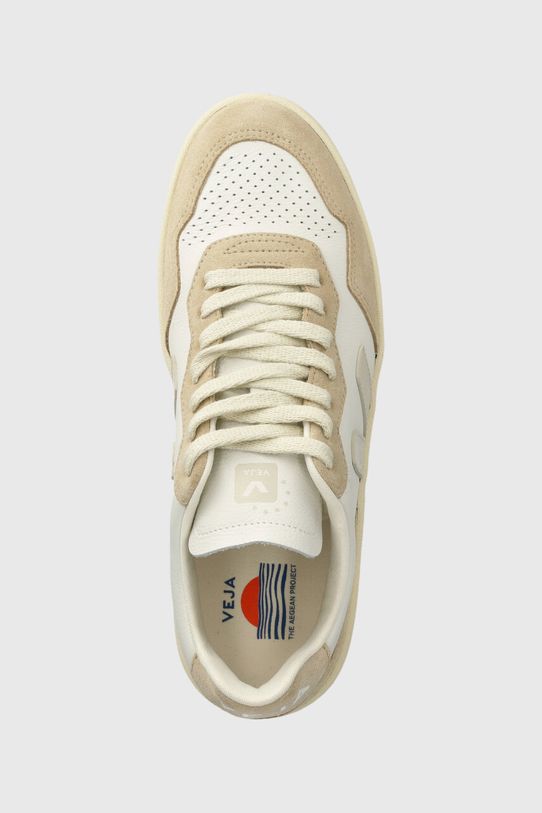Кожени маратонки Veja V-90 бежов VD2003654A