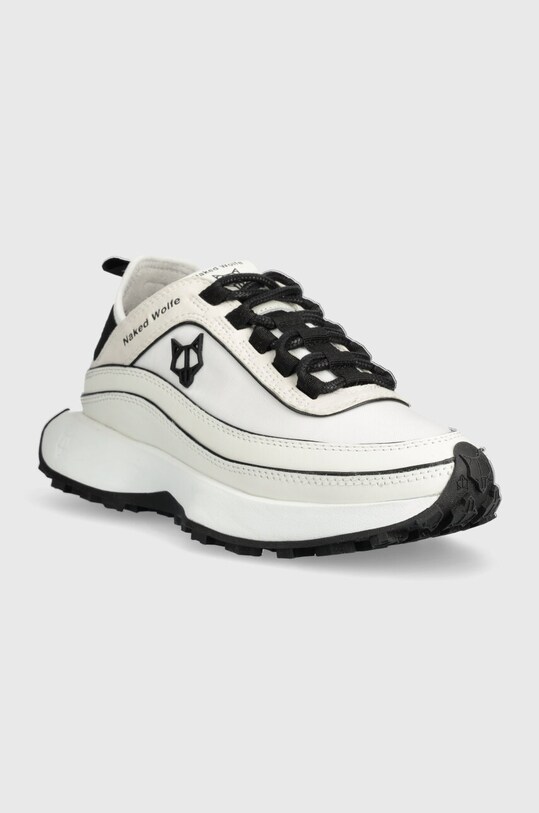 Naked Wolfe sneakers Petal Petal.White.Nylon alb SS24