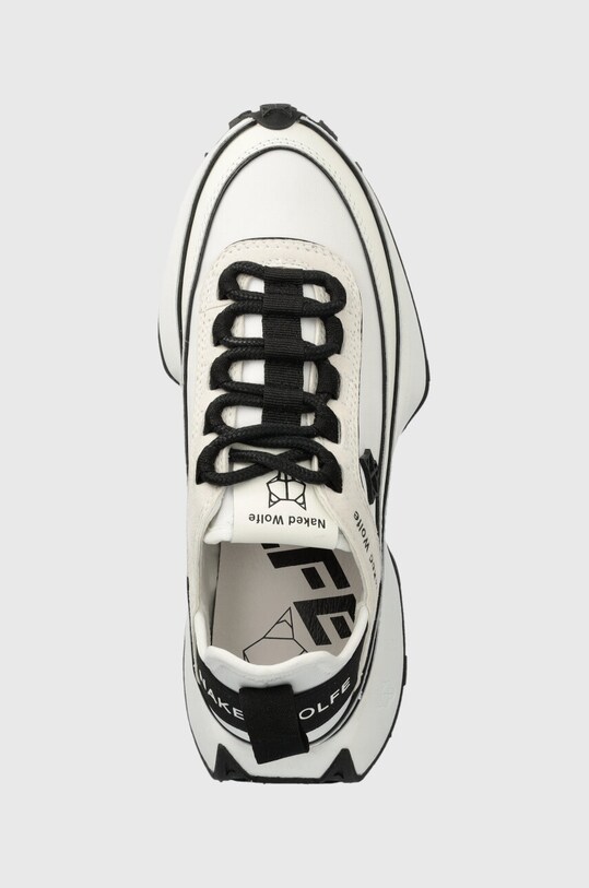 Naked Wolfe sneakers Petal alb Petal.White.Nylon