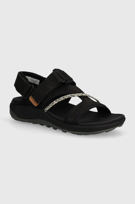 Merrell sandale TERRAN 4 BACKSTRAP piele negru J006412