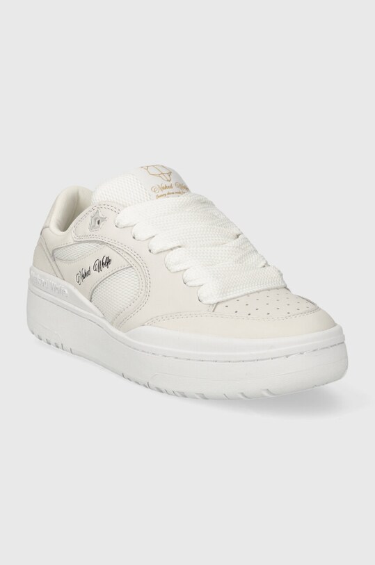 Naked Wolfe sneakers din piele Ambition Ambition.White alb SS24