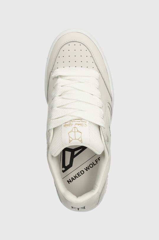 Naked Wolfe sneakers din piele Ambition alb Ambition.White