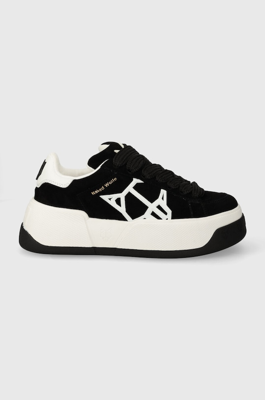 Naked Wolfe sneakers din piele Sound piele întoarsă negru Sound.Black