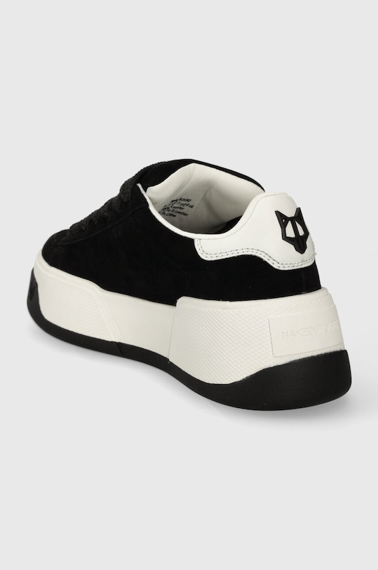 Încălțăminte Naked Wolfe sneakers din piele Sound Sound.Black negru