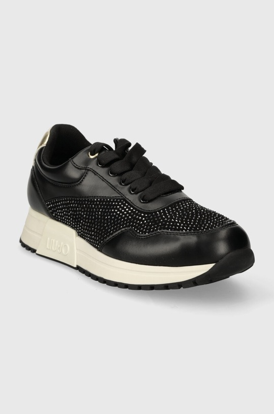 Liu Jo sneakersy JOHANNA 02 BF3135EX14622222 czarny SS24