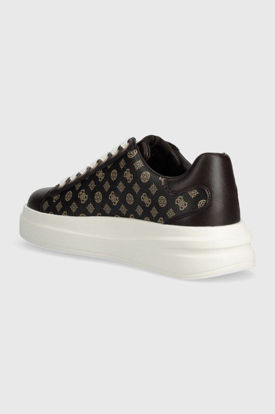 Obuwie Guess sneakersy ELBINA FLPVIB.FAB12.BROCR brązowy
