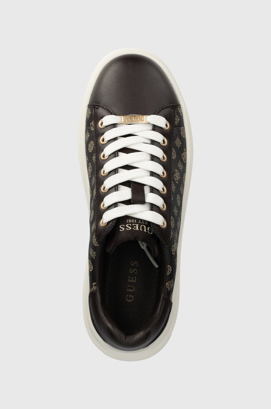 Guess sneakersy ELBINA brązowy FLPVIB.FAB12.BROCR