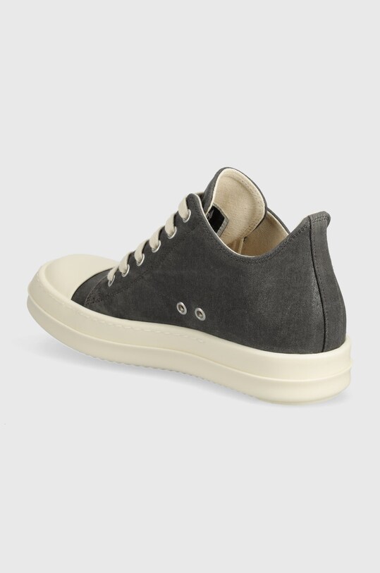 Shoes Rick Owens plimsolls Denim Shoes Low Sneaks DS01D1802.SCF.7811 gray