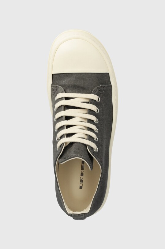 Rick Owens plimsolls Denim Shoes Low Sneaks gray DS01D1802.SCF.7811