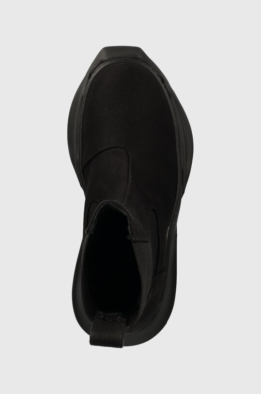 Rick Owens stivaletti chelsea Woven Boots Beatle Abstract nero DS01D1846.NDK.99