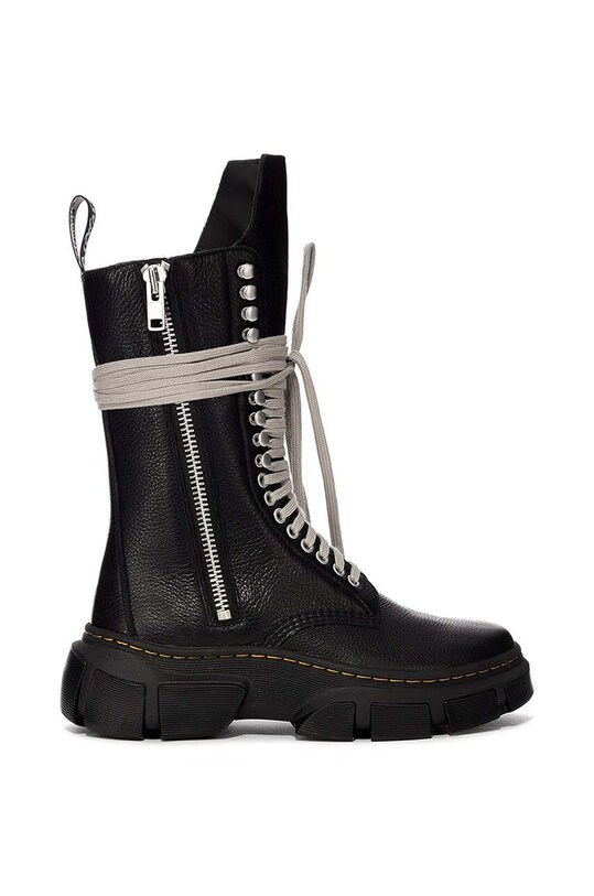 Rick Owens leather ankle boots x Dr. Martens 1918 Calf Length Boot