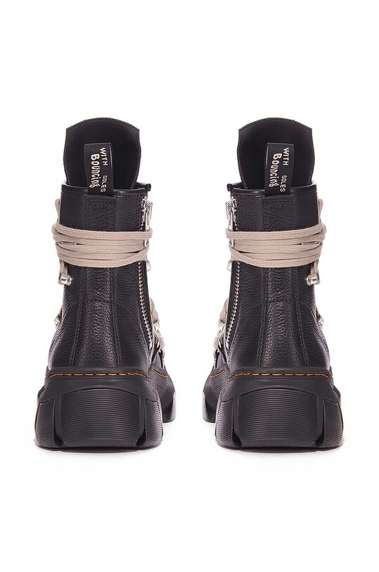 Кожаные ботинки Rick Owens x Dr. Martens 1460 Mega Lace Boot чёрный DW01D7809