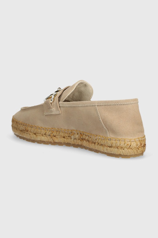 Boty Semišové mokasíny Love Moschino JA10592G0IIG0131 béžová