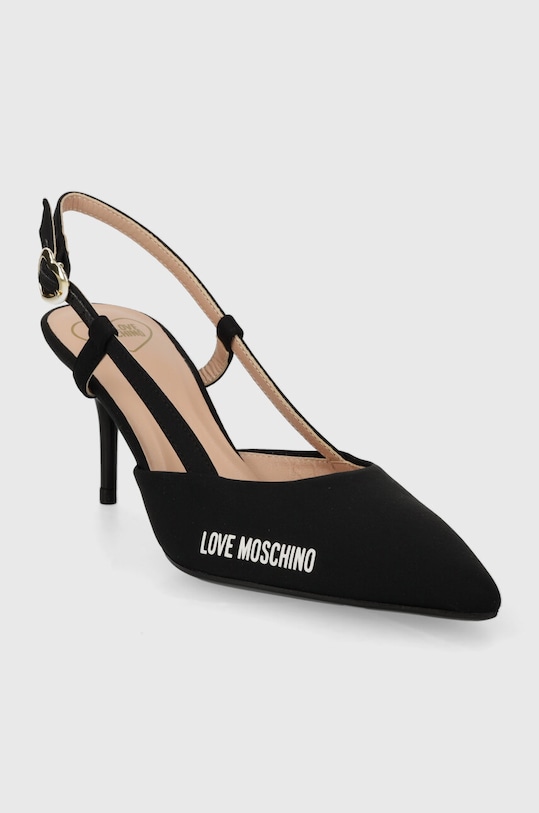 Love Moschino szpilki JA10627G0IIM0000 czarny SS24