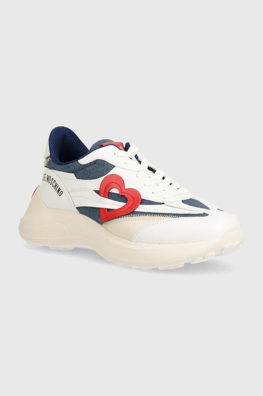 Love Moschino sneakers piele albastru JA15366G0IJO670A