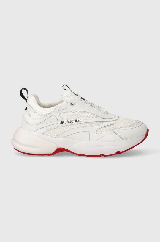 Love Moschino sneakers JA15595G0IIQ310A alb SS24