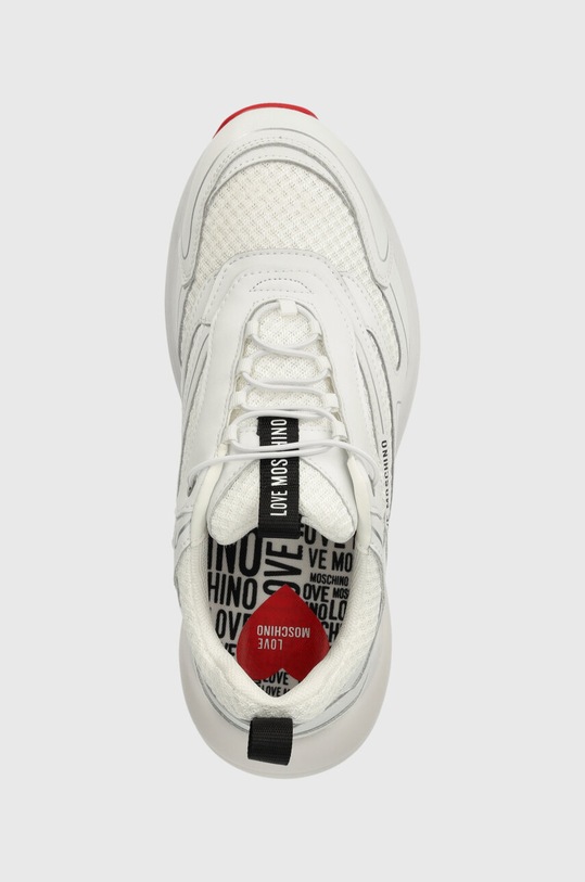 Love Moschino sneakers alb JA15595G0IIQ310A