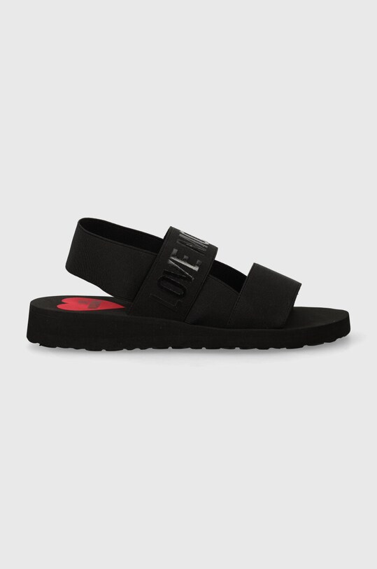 Love Moschino sandały JA16033G0IJN7000 czarny SS24