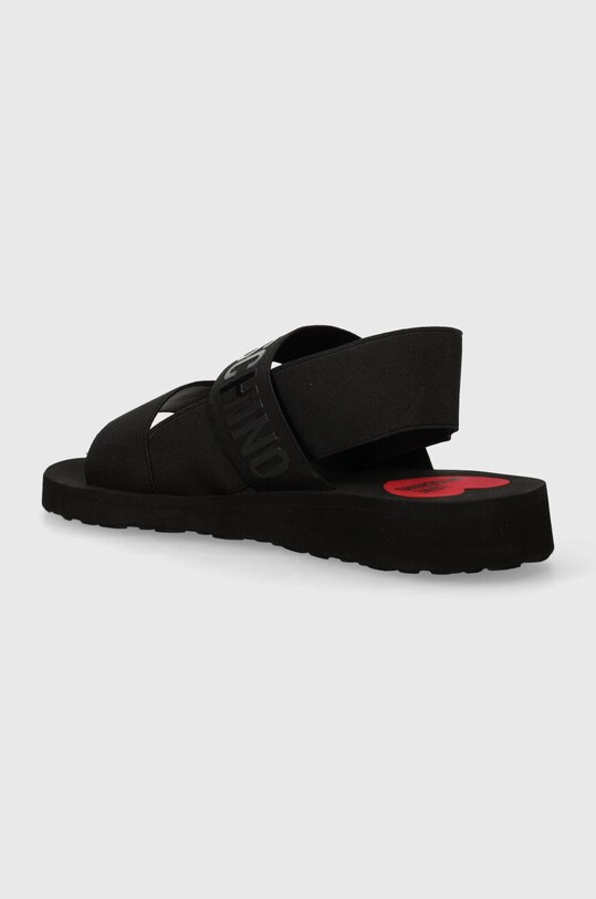 Obuwie Love Moschino sandały JA16033G0IJN7000 czarny