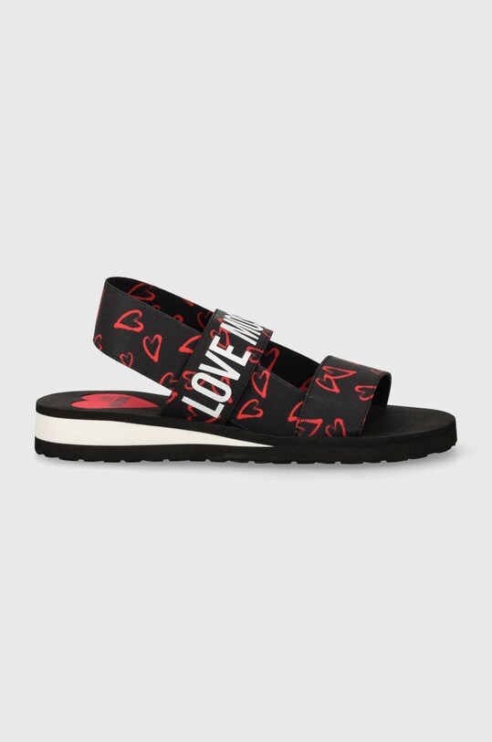 Love Moschino sandale JA16033G0IJN800A negru SS24