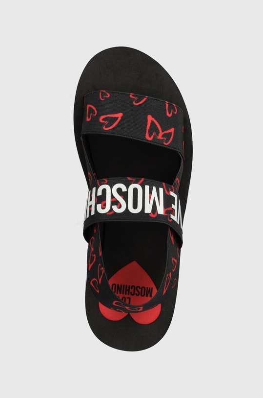 Love Moschino sandały czarny JA16033G0IJN800A