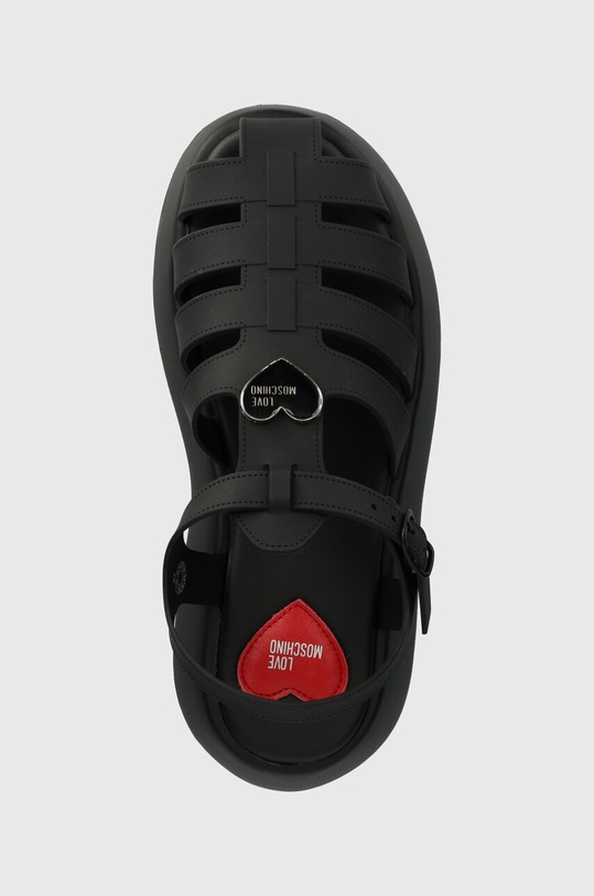 Sandále Love Moschino čierna JA16247I0II38000
