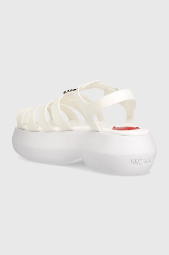 Obuwie Love Moschino sandały JA16247I0II38100 biały
