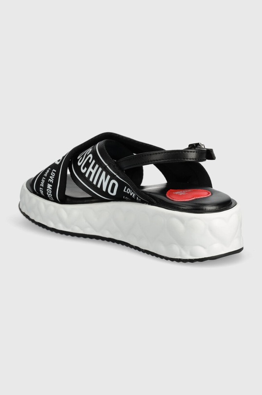 Obuwie Love Moschino sandały JA16315I0IIX300A czarny