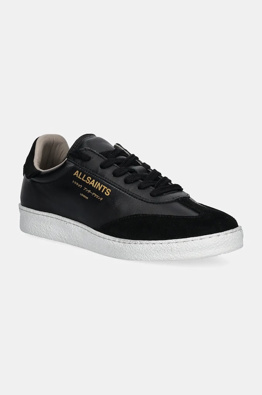 Kožené tenisky AllSaints THELMA usňová koža čierna WF715Z