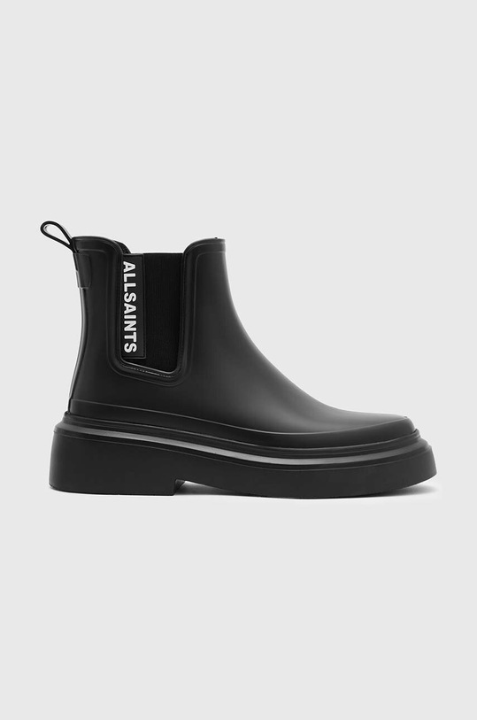 Gležnjače AllSaints Hettz bez kopčanja crna WF728Z