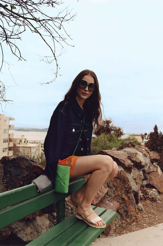 Sorel sandały skórzane ELLA III SLINGBACK 2069721246